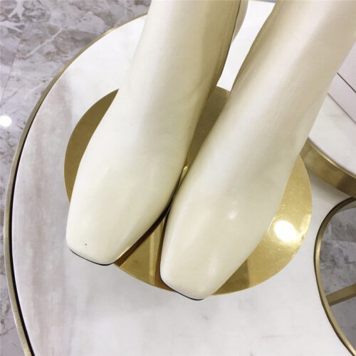 High Quality Luxury Jimmy Choo Minori 85 Ankle Boots In White product detail