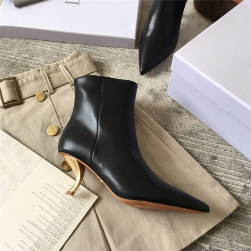 High Quality Luxury Christian Dior Tartan Ankle  Booties Boots alternate view