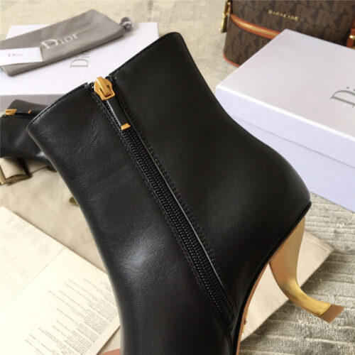 High Quality Luxury Christian Dior Tartan Ankle  Booties Boots product detail