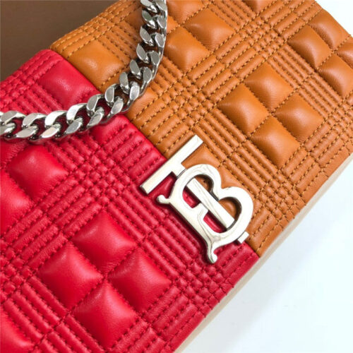 High Quality Luxury Burberry Small Horseferry Quilted Lola Bag product detail