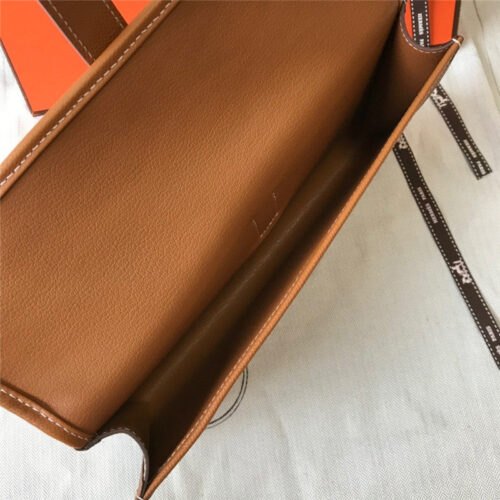 High Quality Luxury Hermes Jige Elan 29 Clutch Bag Brown product detail