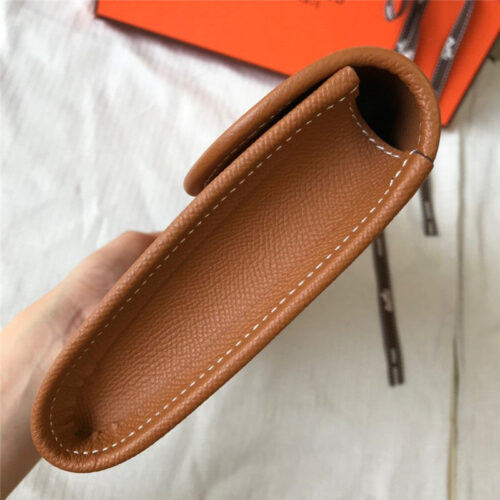 High Quality Luxury Hermes Jige Elan 29 Clutch Bag Brown product detail