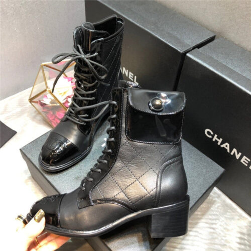 High Quality Luxury Chanel Martin Boots – Style 67878