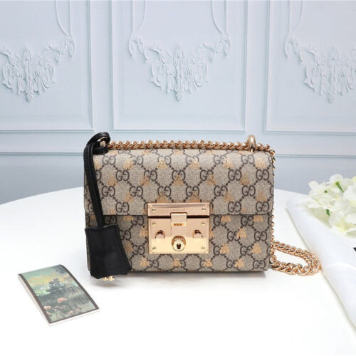 High Quality Luxury Gucci Padlock GG Small Shoulder Bag