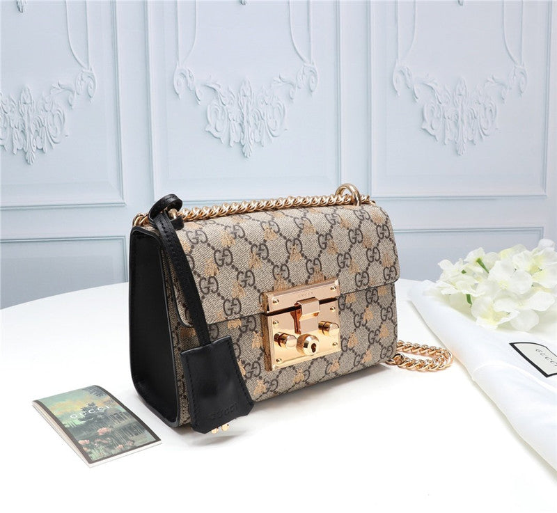 High Quality Luxury Gucci Padlock GG Small Shoulder Bag product detail