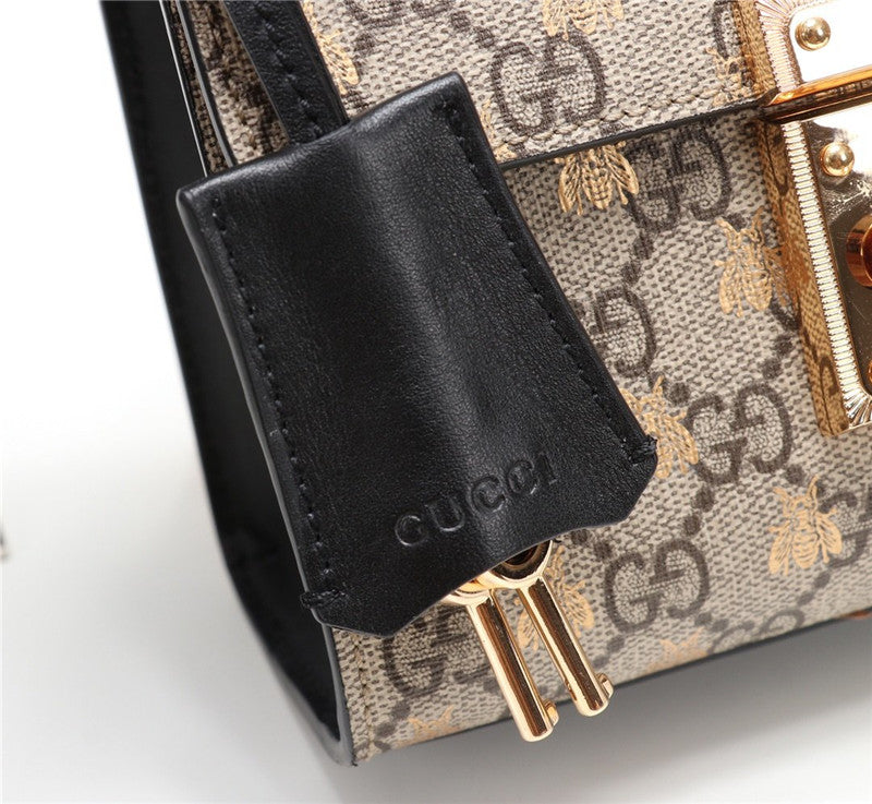 High Quality Luxury Gucci Padlock GG Small Shoulder Bag product detail