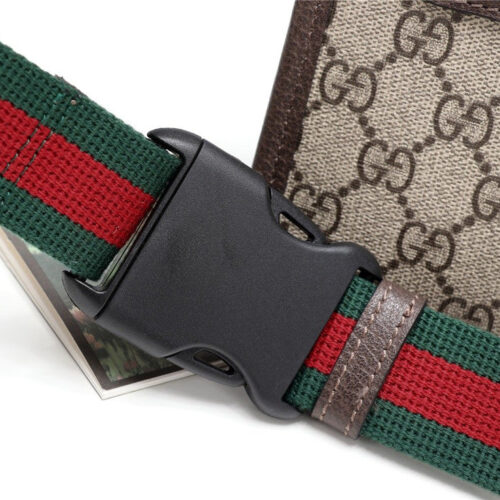 High Quality Luxury Gucci Camel GG Supreme Neo Vintage Belt Bag product detail