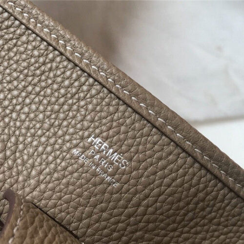 High Quality Luxury Hermes Evelyne 28 Women Bag Gray product detail