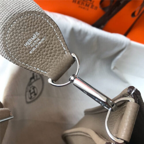 High Quality Luxury Hermes Evelyne 28 Women Bag Gray product detail