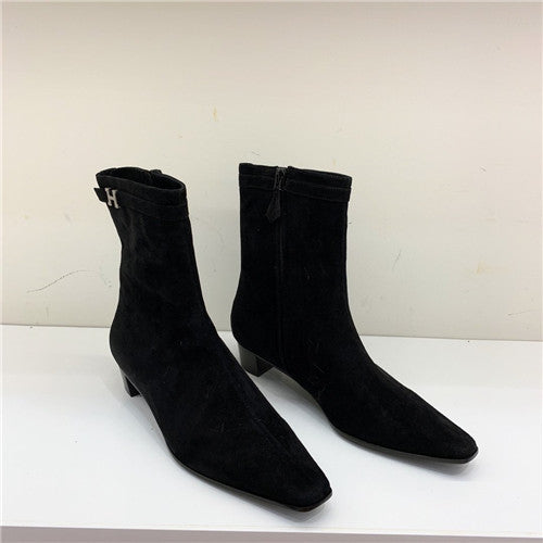 High Quality Luxury Hermes Ankle Boots – Style 17507 alternate view