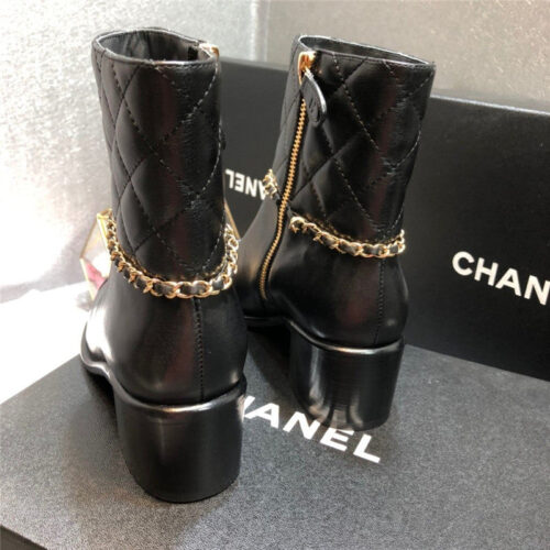 High Quality Luxury Chanel Black Boots Shoes product detail