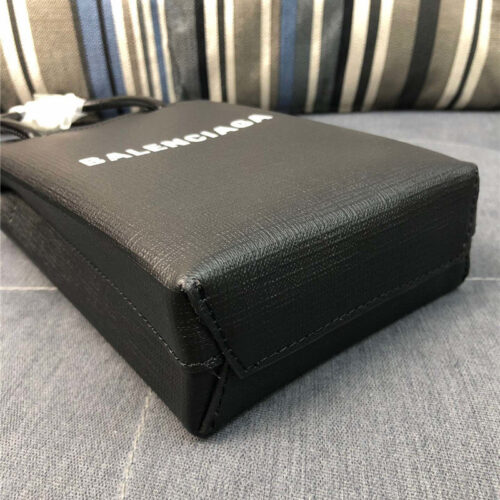 High Quality Luxury Balenciaga Shopping Phone Pouch Shoulder Bag product detail