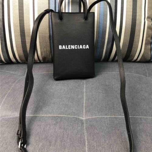 High Quality Luxury Balenciaga Shopping Phone Pouch Shoulder Bag product detail