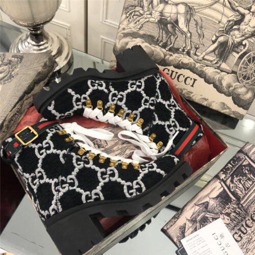 High Quality Luxury Gucci Ankle Boots – Style 59699 alternate view