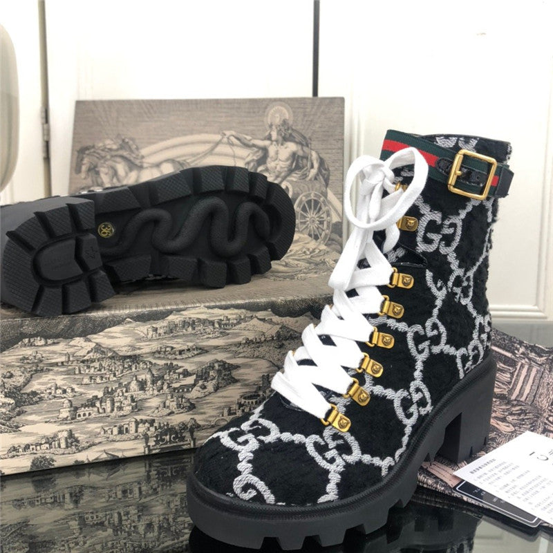 High Quality Luxury Gucci Ankle Boots – Style 59699 product detail
