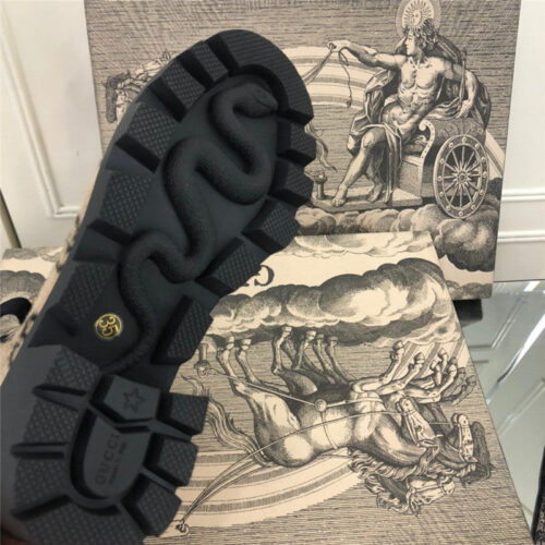 High Quality Luxury Gucci Ankle Boots – Style 61395 product detail