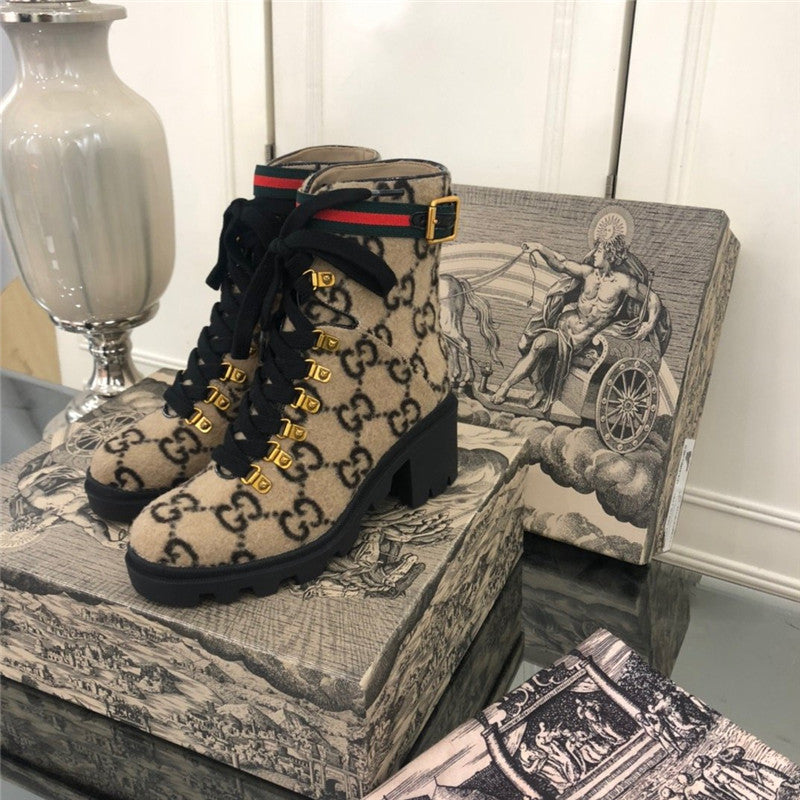 High Quality Luxury Gucci Ankle Boots – Style 61395