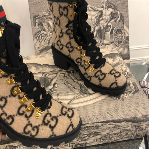 High Quality Luxury Gucci Ankle Boots – Style 61395 product detail