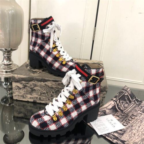 High Quality Luxury Gucci Ankle Boots – Style 58003 alternate view