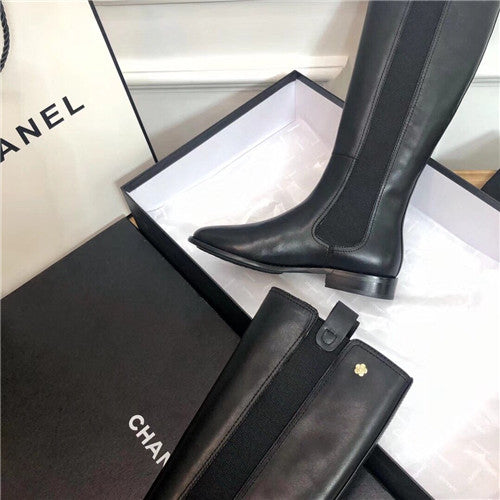 High Quality Luxury Chanel Long Booties Shoes alternate view
