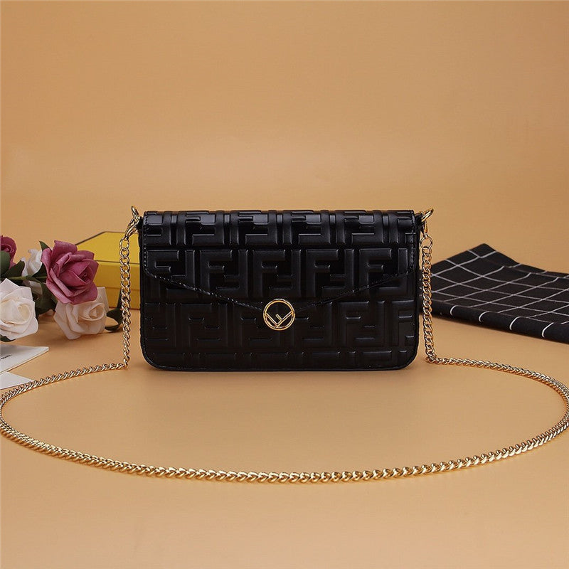 High Quality Luxury Fendi Three-Piece Wallet