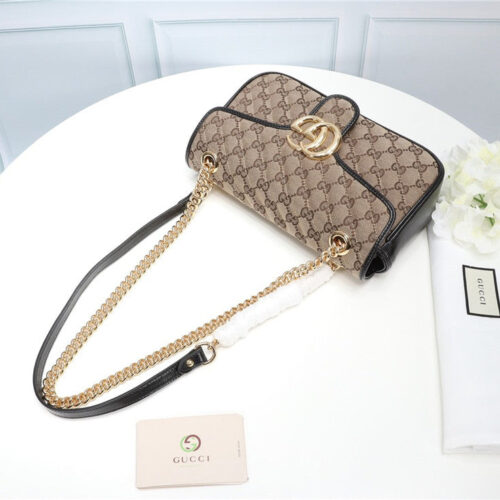 High Quality Luxury Gucci GG Marmont Shoulder Bag Women product detail