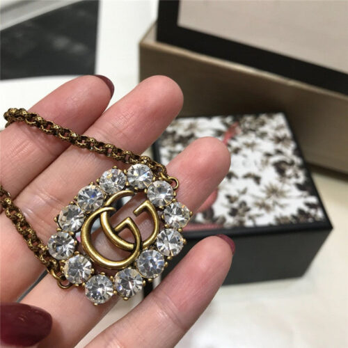 High Quality Luxury Gucci Crystal Bracelet alternate view