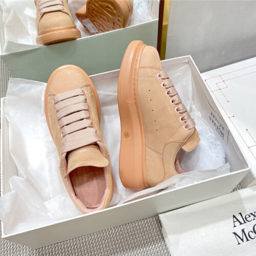 High Quality Luxury Alexander McQueen Macaron Frosted Sneakers – Style 47939 product detail