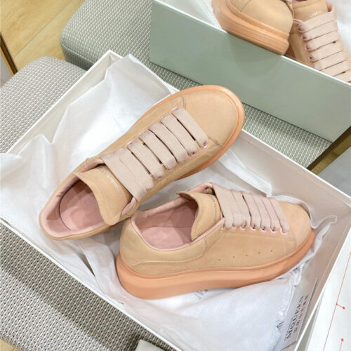High Quality Luxury Alexander McQueen Macaron Frosted Sneakers – Style 47939 product detail