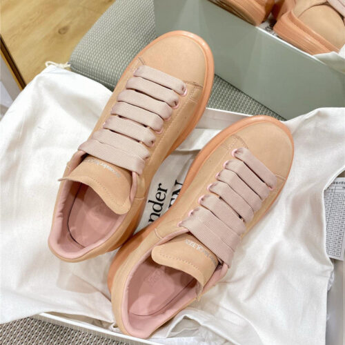 High Quality Luxury Alexander McQueen Macaron Frosted Sneakers – Style 47939 product detail