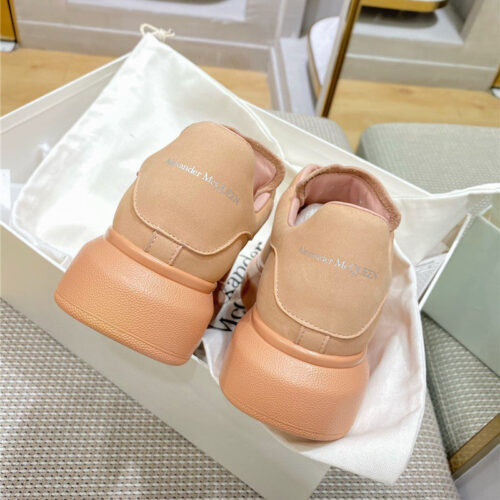 High Quality Luxury Alexander McQueen Macaron Frosted Sneakers – Style 47939 product detail