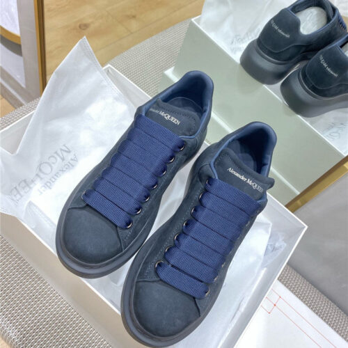 High Quality Luxury Alexander McQueen Macaron Frosted Sneakers – Style 82403 alternate view