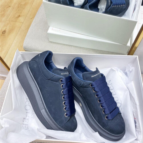 High Quality Luxury Alexander McQueen Macaron Frosted Sneakers – Style 82403 product detail