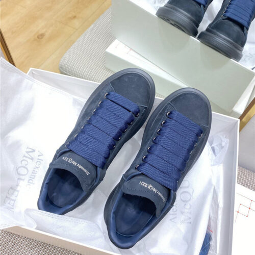 High Quality Luxury Alexander McQueen Macaron Frosted Sneakers – Style 82403 product detail