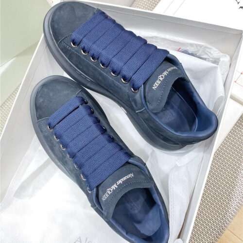 High Quality Luxury Alexander McQueen Macaron Frosted Sneakers – Style 82403 product detail
