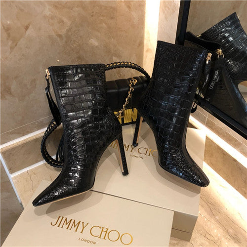 High Quality Luxury Jimmy Choo Heel Boots – Style 62327
