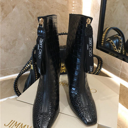 High Quality Luxury Jimmy Choo Heel Boots – Style 62327 product detail