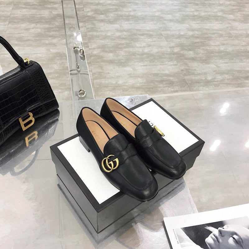 High Quality Luxury Gucci GG Loafers Women