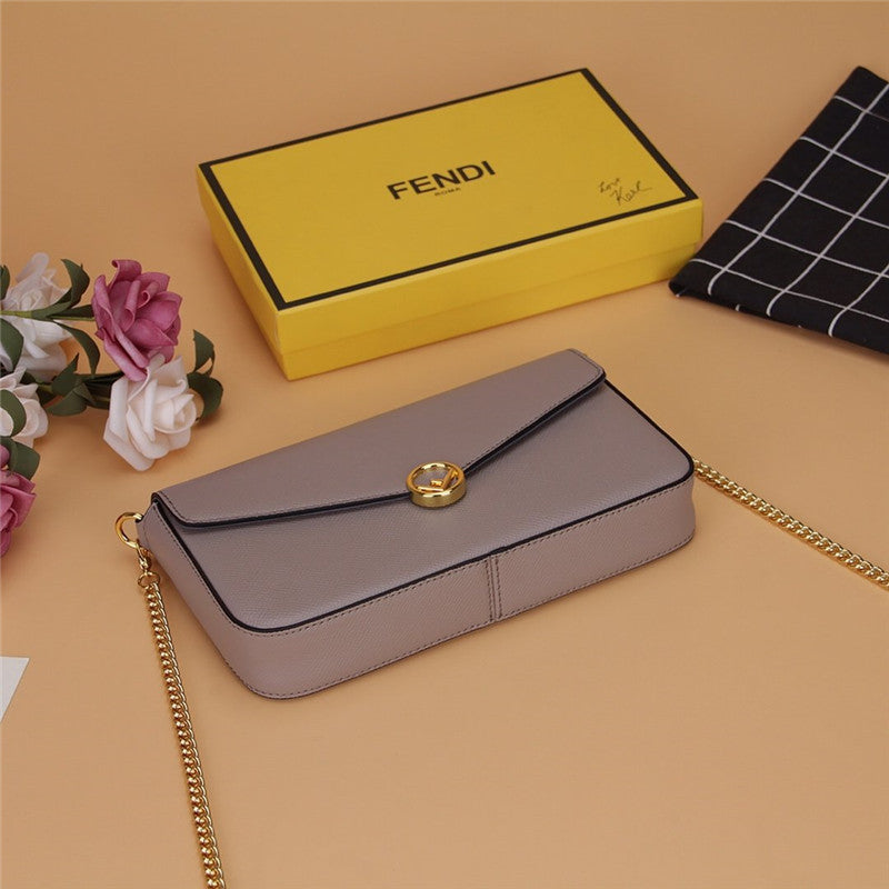 High Quality Luxury Fendi Three-Piece Wallet Gray product detail