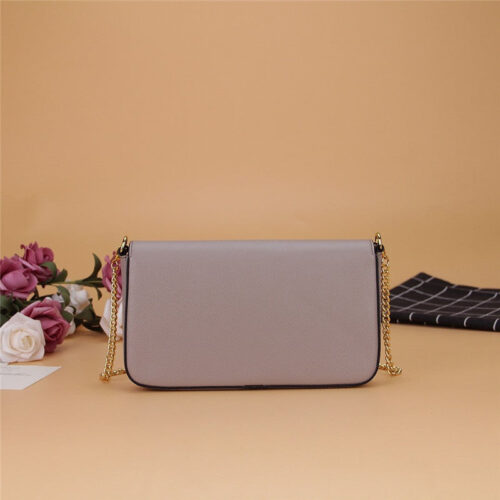 High Quality Luxury Fendi Three-Piece Wallet Gray alternate view