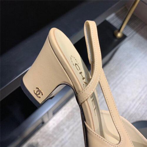 High Quality Luxury Chanel Block Heel Sandals – Style 24550 product detail