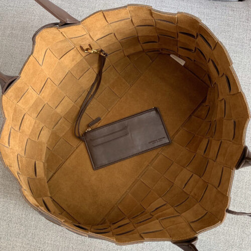 High Quality Luxury Bottega Veneta Tote In Fondente Maxi Intreccio product detail