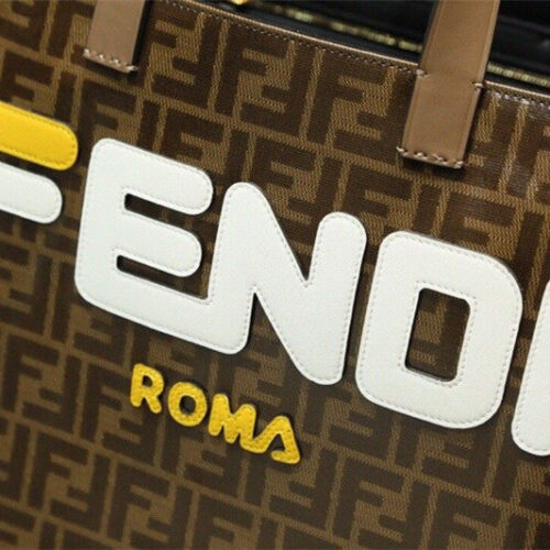 High Quality Luxury Fendi Shopping Logo Bag product detail