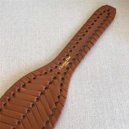 High Quality Luxury Dior Hand-Woven Belt alternate view