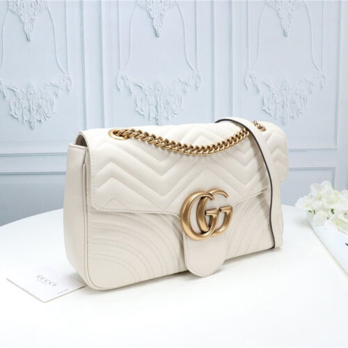 High Quality Luxury Gucci GG Marmont Medium Matelassé Shoulder Bag alternate view