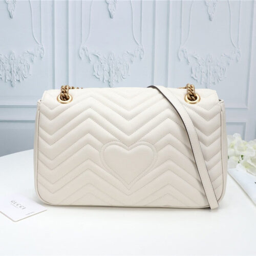 High Quality Luxury Gucci GG Marmont Medium Matelassé Shoulder Bag product detail