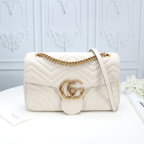 High Quality Luxury Gucci GG Marmont Medium Matelassé Shoulder Bag