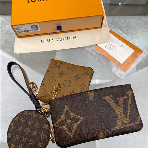 High Quality Luxury Louis Vuitton Trio Clutch