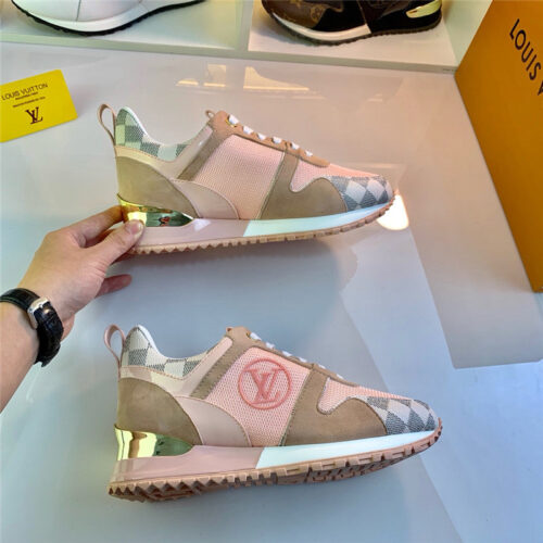 High Quality Luxury Louis Vuitton Run Away Sneakers – Style 92707 alternate view