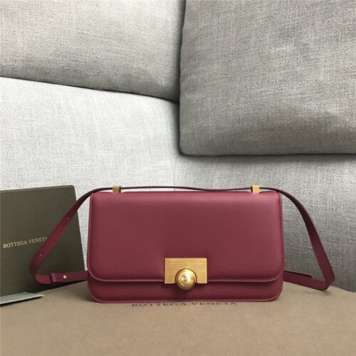 High Quality Luxury Bottega Veneta Mini Ronde Leather Shoulder Bag